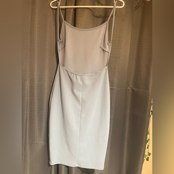 light blue mini dress - Picture 2 of 2